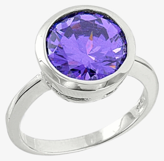 Ladies Ring With Amethyst #7064846