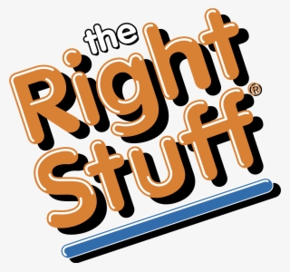 The Right Stuff Logo Png Transparent #7065637