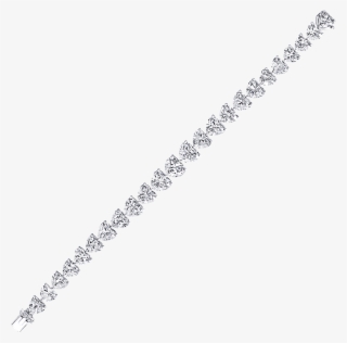 A Classic Graff Heart Shape Diamond Bracelet #7067504