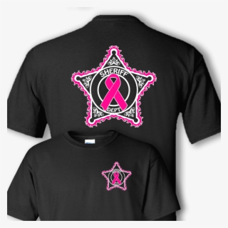 Sheriff's 5 Point Star Badge For Breast Cancer Awareness #7068717 Sheriff's 5 Point Star Badge For Breast Cancer Awareness #7068717