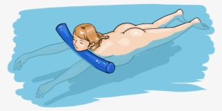 Floating Pregnant Arms Under Noodle #7073218