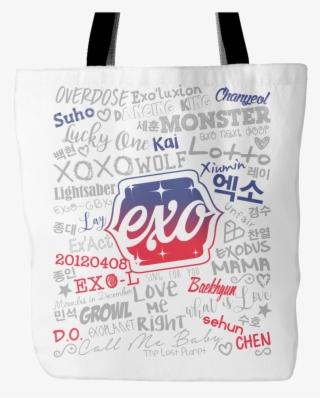 Exo "collage" 2016 Tote Bags #7073917