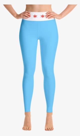Chicago Flag Yoga Leggings #7074566 Chicago Flag Yoga Leggings #7074566