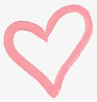 Heart Love Pink Brushstroke Brush Stroke Texture Overla #7074567