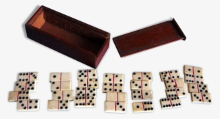 19th Century Miniature Old Dominoes Game #7074615