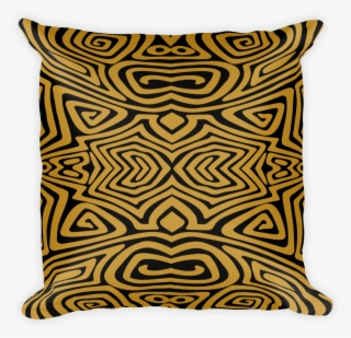 Square Pillow-bold Tribal Gold #7075280 Square Pillow-bold Tribal Gold #7075280