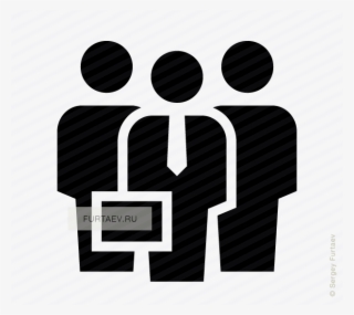 Vector Icon Of Male Person With Tie And Briefcase Under #7078746