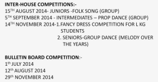 Co-scholastic Competition #7079025