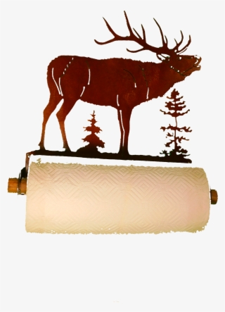 Wall Paper Towel Holder Elk Larger Image #7080150