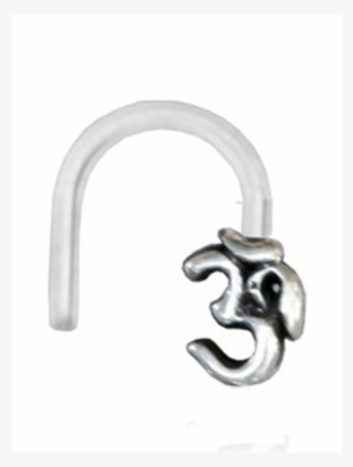 Clipart Black And White Stock Nostril Brass Stud Screw #7080630