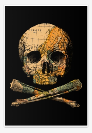 Poster Treasure Map De Tobias Fonsecana #7081529