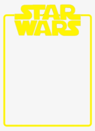 5x7 Star Wars Photo Overlay Logo On Top #7085096
