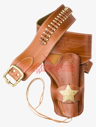 Western Sheriff Single Leather Holster #7086635