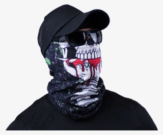 3d Face Series Skull Knife Teeth #7089844