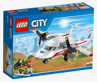 Lego City 60116 Ambulance Plane, , Large #7090599