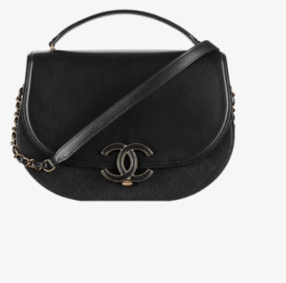 Chanel Black Coco Curve Flap Medium Bag #7092364
