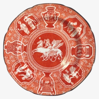 Greek Pattern Red #7092417