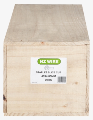 Nz Wire 2 Life Slice Cut Staples 40mm X 4mm 25kg #7093855