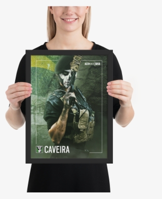 R6s Caveira Framed Poster #7096321