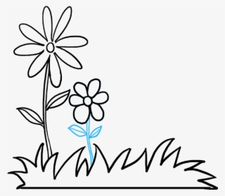 How To Draw Flower Garden #7096970