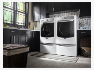 Maytag® 7 - 4 Cu - Ft - White Front Load Electric Dryer-med3500fw #7097285