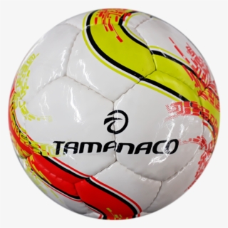 Balón Futbol Sala Tamanaco Verde Y Naranja #7099977