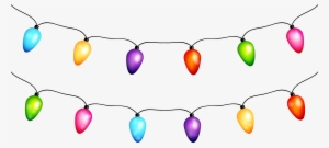 Christmas Lights Transparent Png Clip Art - Garland #710107