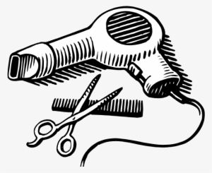 Png Black And White Library Hair Stylist Clipart - Introduction To Cosmetology #710295 Png Black And White Library Hair Stylist Clipart - Introduction To Cosmetology #710295