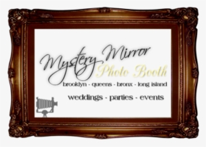 Cropped Mystery Mirror Photo Booth Rental New York - Picture Frame #710599