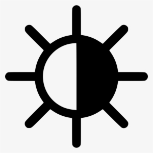 Half Black Sun - Sun God Japan Symbols #710710