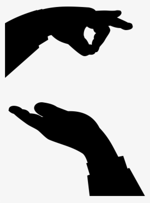 Hands Silhouette Icons Png - Hands Silhouette #710767