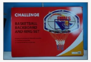 Basketball Ring & Backboard Set - Basketball #711130