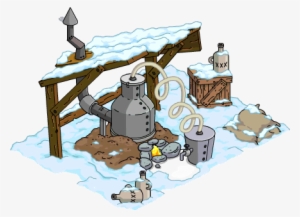 Moonshine Shack 01 Snow Menu - Moonshine Shack #711225