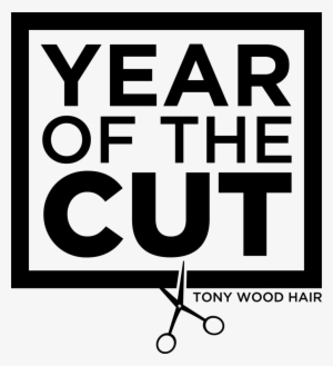 Year Of The Cut Logo - Tony Wood Hairdressing #711735
