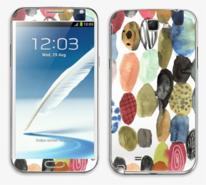 Dots Watercolor - Samsung Galaxy Note Ii #711894