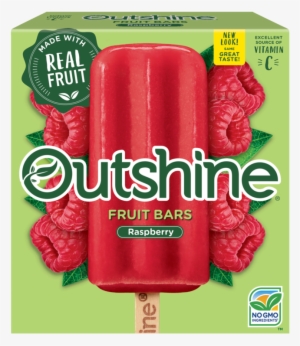 Outshine Raspberry Fruit Bars - Outshine Raspberry #711929