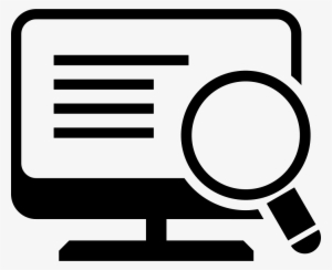Clipart Computer Magnifying Glass - Computer Magnifying Glass Icon #712377
