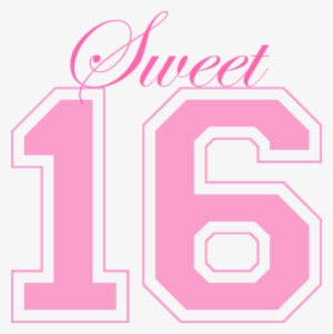 Sweet Sixteen Party - Varsity Font Number 6 Red Throw Blanket #713298