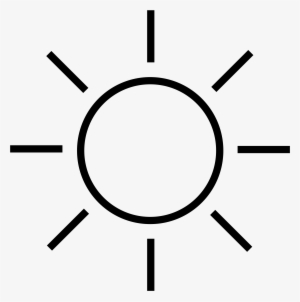 Sun Ray Png Black And White Transparent Sun Ray Black - Zon Tekening Zwart Wit #713627