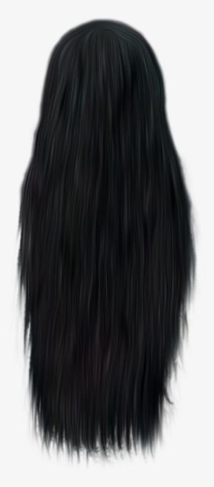 Black Hair Free Png Image - Lace Wig #714342