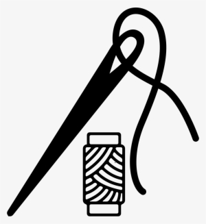 Needle And Thread - Sewing Needle And Thread Clipart - Free Transparent ...