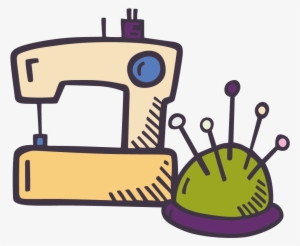 Sewing - Sewing Machine Doodle #715097