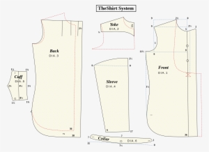 Open - Sewing Pattern For Shirt #715313