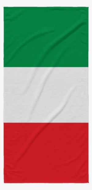 Italian Flag Beach Towel #715432