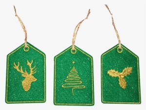 Ith Golden Christmas Gift Tags - Gift #715686