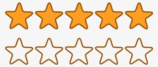 Freeuse Library 5 Stars Clipart - Five Stars Clip Art #716247