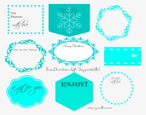 Christmas Printables {free Gift Tags} & A Prayer Request - Printable Teal Christmas Tags #716292