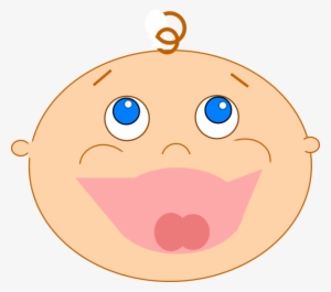 Laughing Baby Svg Clip Arts 600 X 530 Px #716383