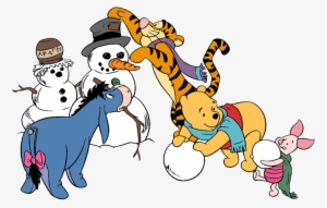 #winniethepooh, #winter, #eeyore, #piglet, #tigger - Winnie The Pooh Winter #716702