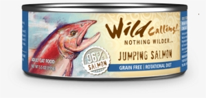 Jumping Salmon® - Wild Calling Jumping Salmon Grain Free Canned Cat Food #716807